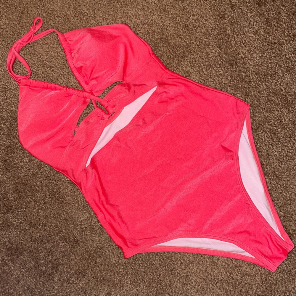 CupShe One Piece Bathing Suit with Cutouts, NWT